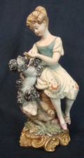 Statuina Capodimonte bambina