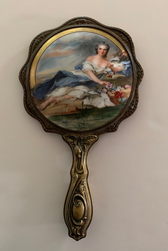 Specchio vanità porcellana