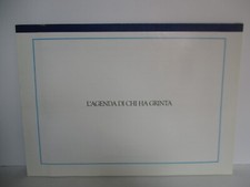 INTROVABILE AGENDA DA TAVOLO