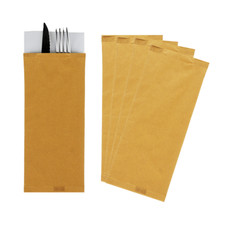 1000 SACCHETTI BUSTE PORTAPOSATE 10x25 CM CARTA AVANA CON TOVAGLIOLO 38x38