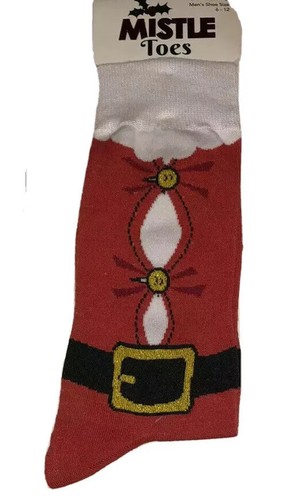 Santa suit crew socks pair - santa,