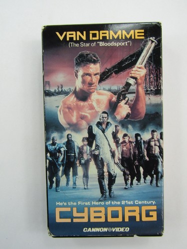 Cyborg vhs jean claude van - cyborg, jean-claude