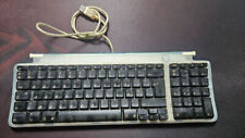 Apple USB tastiera QZERTY Modello M2452 anni 1999 blu Vintage FUNZIONANTE