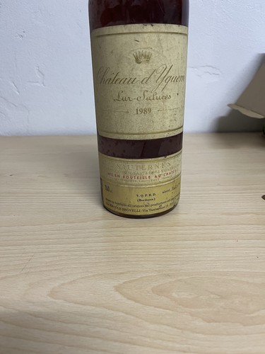 Château yquem 1989 - d’yquem, 1989-