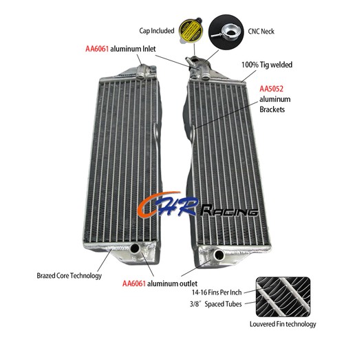 Aluminum radiator for - radiator,