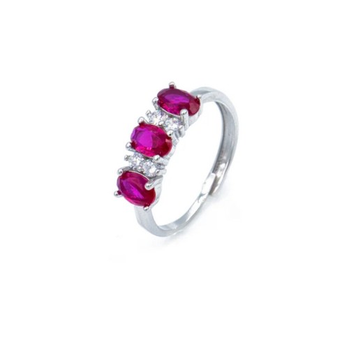 Anello trilogy argento - anello,