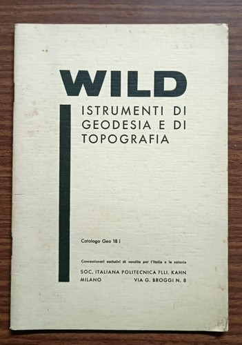 Wild istrumenti geodesia e - di,