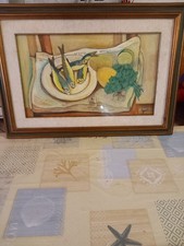 Quadro Olio Su Tavola - Natura