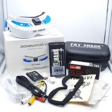 Cuffie Fat Shark Dominator V3 FPV - modello FSV1063 + ricevitore e antenne FSV2442