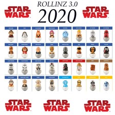 STAR WARS rollinz 3.0  esselunga 2020 raccolta finale completa la tua collezione