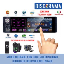 STEREO AUTORADIO 1 DIN TOUCH
