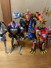 BANDAI Power Rangers Dino Thunder Abaranger DX AbarenOh KillerOh Set Megazord