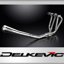 Silenziatore Honda CB650 650C SOHC 79-84 scarico inox lucido 4-1 cono retromarcia