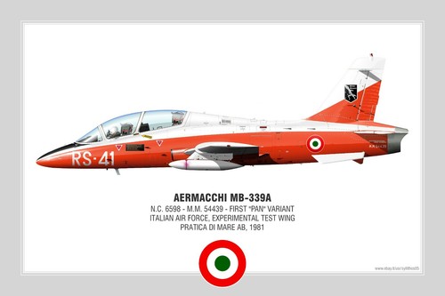 Aermacchi 339a squadron - aermacchi, mb-339a