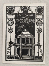 cartolina reggimentali bruno da osimo fanteria div autotrasportabile mantova