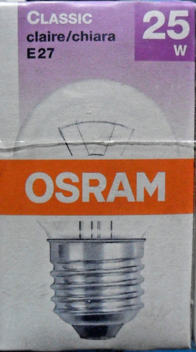 Lampadina incandescenza - lampadina, a