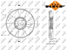 Ventola radiatore (diametro