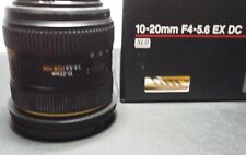 FW AGGIORNATO! Sigma EX Af DC Hsm 10-20mm F4-5.6 Z Nikon Z50 Zfc e DSLR F DX 