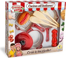 TEOREMA Grande Chef Set Pentoline Con Accessori Playset Cucina 67074