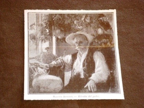 Ritratto del padre quadro - ritratto,