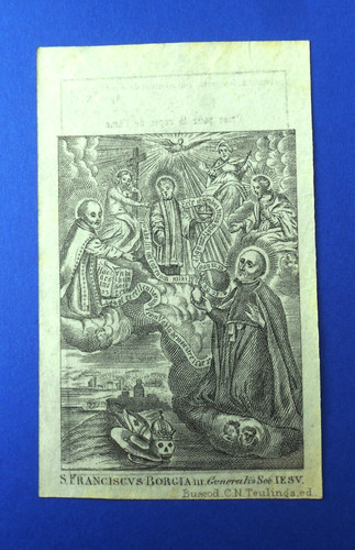Santino incisione engraving - santino,