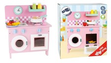 Cucina a gas in legno Rosalie