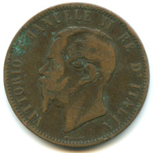 Italia 10 centesimi Vittorio