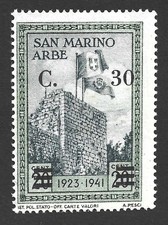 San marino 1942 - 1942, "arbe"