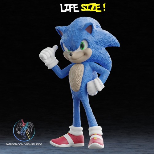 Sonic life size yosh - life,