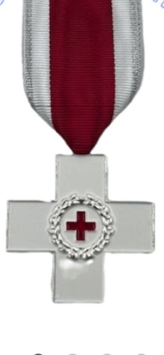 Medaglia croce rossa tedesca - rossa,