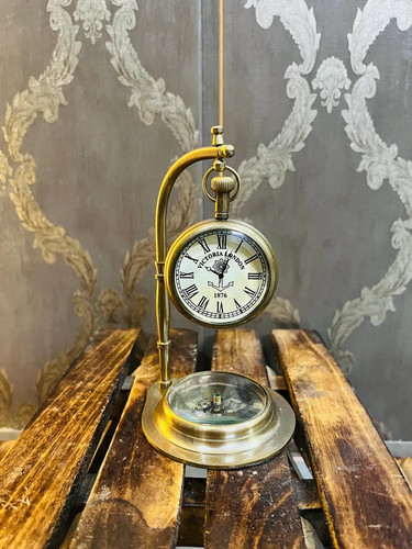 Antico orologio scrivania - antico,