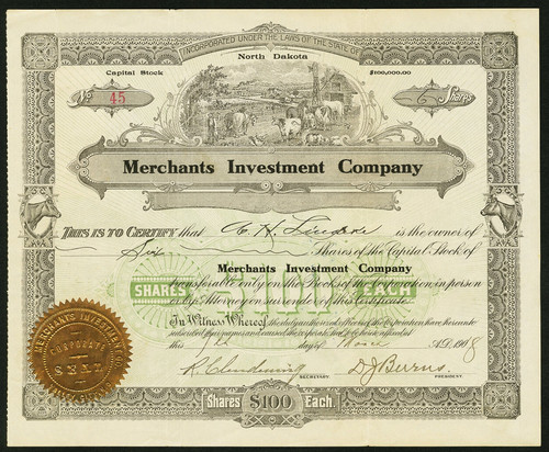 Merchants investment stock - merchants, co.