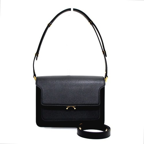 Marni black saffiano leather - marni,