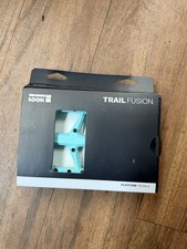 Look Trail Fusion Pedale Piatto Teal Mountain Bike MTB 9/16