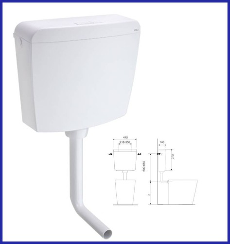 Cassetta scarico wc - di,