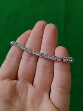 Braccialetto di diamanti a quattro griffe – elegante e di lusso