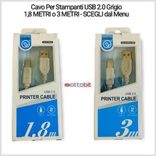 CAVO USB STAMPANTE CAVETTO A/B