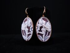 Orecchini Cammeo Conchiglia in Argento Handmade  Retail price € 415,00 - 50% OFF