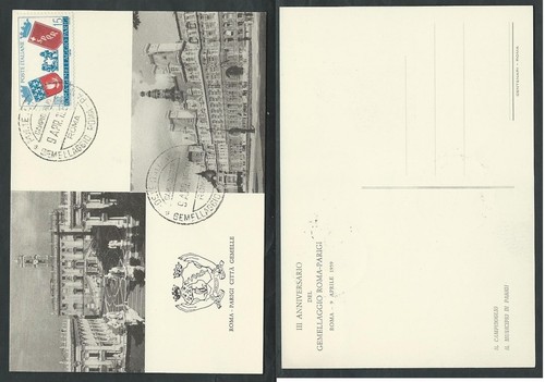1959 italia fdc - fdc, cartolina