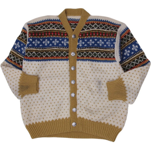 Cardigan vintage multicolore