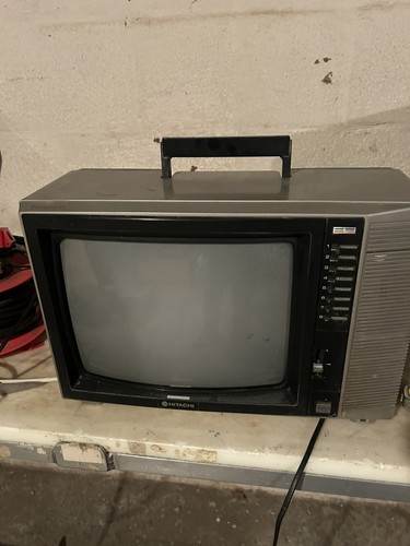 Televisore vintage hitachi - televisore,