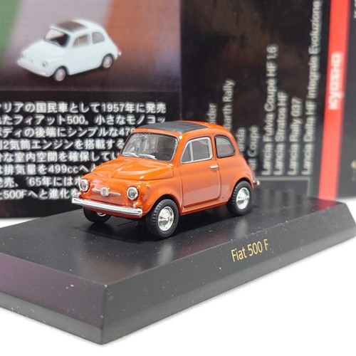 Kyosho fiat 500f rosso - 500f,