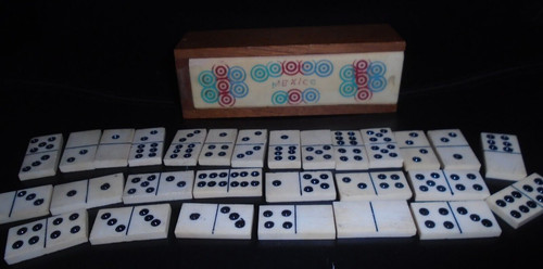 Set mini domino vintage - mini, 28