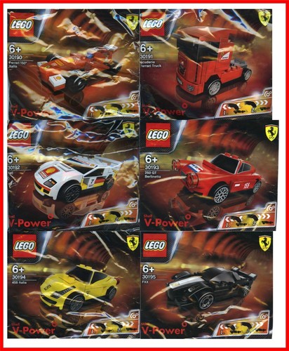 Lego ferrari polybag speciali - lego,