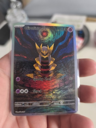 Carta pokemon ccg giratina - carta, ex