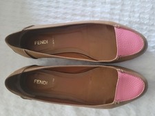 Fendi TanBrownPinkLeather