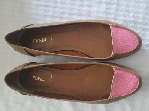Fendi tanbrownpinkleather - fendi,