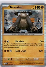 Terrakion 054/086 Holo White