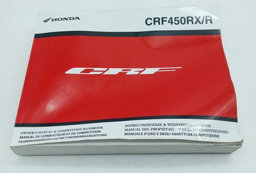 Manuale istruzioni honda crf - manuale,