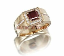 Riscaldato Rubino Gemma Con